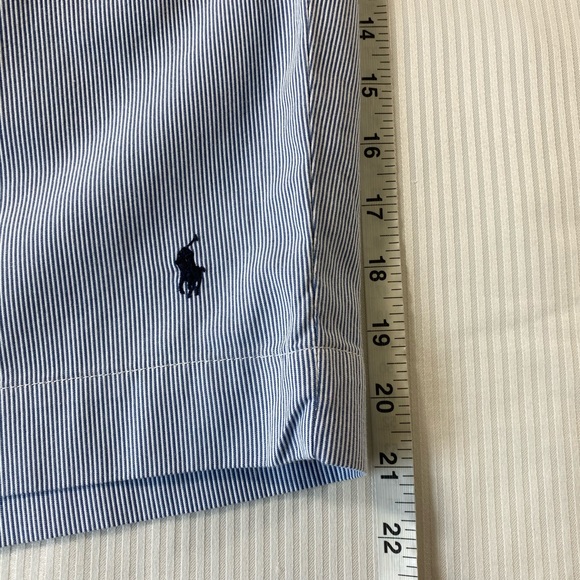 Polo Ralph Lauren Classic Fit Pinstripe Pony Short - Picture 11 of 11